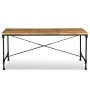 Mesa de comedor de madera maciza de mango 180 cm en Mesas de comedor | Comprar online en Foru.es
