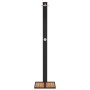 Ducha de exterior ratán PE y madera acacia negro 50x55x224 cm de vidaXL, Accesorios para piscinas y spa - Ref: Foro24-368206,...