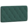 Cabecero de cama acolchado terciopelo verde oscuro 100 cm de vidaXL, Cabeceros y pies de cama - Ref: Foro24-374717, Precio: 5...