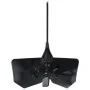 Accesorio para arado de metal negro de vidaXL, Motocultivadores - Ref: Foro24-146267, Precio: 76,17 €, Descuento: %