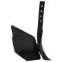 Accesorio para arado de metal negro de vidaXL, Motocultivadores - Ref: Foro24-146267, Precio: 76,17 €, Descuento: %