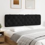 Cabecero de cama acolchado terciopelo negro 180 cm de vidaXL, Cabeceros y pies de cama - Ref: Foro24-374741, Precio: 74,43 €,...