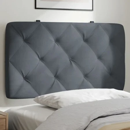 Padded dark gray velvet headboard 80 cm by vidaXL, Headboards and footboards - Ref: Foro24-374703, Price: 43,41 €, Discount: %