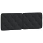 Cabecero de cama acolchado terciopelo negro 120 cm de vidaXL, Cabeceros y pies de cama - Ref: Foro24-374722, Precio: 36,58 €,...
