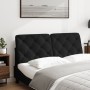 Cabecero de cama acolchado terciopelo negro 120 cm de vidaXL, Cabeceros y pies de cama - Ref: Foro24-374722, Precio: 36,58 €,...