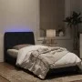 Estructura de cama con luces LED de terciopelo negro 90x190 cm de vidaXL, Camas y somieres - Ref: Foro24-3213827, Precio: 142...