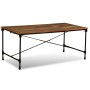Mesa de comedor de madera maciza reciclada 180 cm en Mesas de comedor | Comprar online en Foru.es