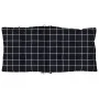 Cojines de silla respaldo bajo 6 uds tela Oxford cuadros negro de vidaXL, Cojines para sillas y sofás - Ref: Foro24-377721, P...