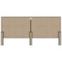 Cabecero de tela gris oscuro 200x200 cm de vidaXL, Cabeceros y pies de cama - Ref: Foro24-287479, Precio: 105,38 €, Descuento: %