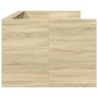 Tumbona con cajones madera ingeniería roble Sonoma 90x200 cm de vidaXL, Camas y somieres - Ref: Foro24-3280848, Precio: 193,2...