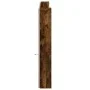 Cabecero de cama con LED roble ahumado 200x16,5x103,5 cm de vidaXL, Cabeceros y pies de cama - Ref: Foro24-839270, Precio: 10...
