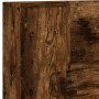 Cabecero de cama con LED roble ahumado 200x16,5x103,5 cm de vidaXL, Cabeceros y pies de cama - Ref: Foro24-839270, Precio: 10...