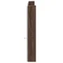 Cabecero de cama con LED marrón roble 200x16,5x103,5 cm de vidaXL, Cabeceros y pies de cama - Ref: Foro24-839272, Precio: 108...