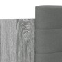 Cama con cabecero madera de ingeniería gris Sonoma 180x200 cm de vidaXL, Camas y somieres - Ref: Foro24-3209903, Precio: 205,...