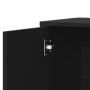 Aparador de madera de ingeniería negro 60x31x70 cm de vidaXL, Aparadores - Ref: Foro24-840472, Precio: 87,42 €, Descuento: %