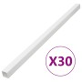 Canaletas para cables PVC 60x40 mm 30 m de vidaXL, Cableado - Ref: Foro24-155934, Precio: 88,74 €, Descuento: %
