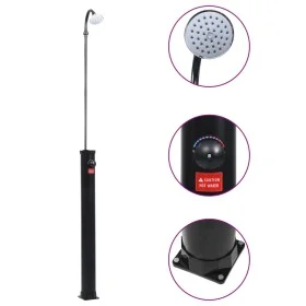 Solar garden shower black 215 cm 8 L by vidaXL, Pool and spa accessories - Ref: Foro24-92295, Price: 130,10 €, Discount: %