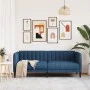 Zweiplätziges Sofa aus blauem Stoff. von vidaXL, Sofas - Ref: Foro24-372610, Preis: 292,15 €, Rabatt: %