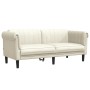 Sofá de 2 plazas terciopelo crema de vidaXL, Sofás - Ref: Foro24-372582, Precio: 272,95 €, Descuento: %