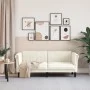 Sofá de 2 plazas terciopelo crema de vidaXL, Sofás - Ref: Foro24-372582, Precio: 269,87 €, Descuento: %