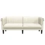 Sofá de 2 plazas terciopelo crema de vidaXL, Sofás - Ref: Foro24-372582, Precio: 269,87 €, Descuento: %