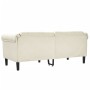 Sofá de 2 plazas terciopelo crema de vidaXL, Sofás - Ref: Foro24-372582, Precio: 272,95 €, Descuento: %