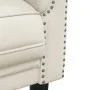 Sofá de 2 plazas terciopelo crema de vidaXL, Sofás - Ref: Foro24-372582, Precio: 269,87 €, Descuento: %