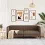 Zweiplätziges Sofa aus braunem Wildleder-Imitat von vidaXL, Sofas - Ref: Foro24-372612, Preis: 266,65 €, Rabatt: %