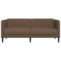 Zweiplätziges Sofa aus braunem Wildleder-Imitat von vidaXL, Sofas - Ref: Foro24-372612, Preis: 266,65 €, Rabatt: %