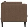 Zweiplätziges Sofa aus braunem Wildleder-Imitat von vidaXL, Sofas - Ref: Foro24-372612, Preis: 266,65 €, Rabatt: %