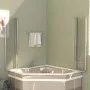 Shower screens 2 units clear tempered glass 104x130 cm by vidaXL, shower doors - Ref: Foro24-146228, Price: 250,57 €, Discoun...