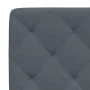 Dark gray velvet bed frame with headboard 120x200 cm by vidaXL, Beds and slatted bases - Ref: Foro24-3207912, Price: 174,48 €...