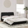 Estructura de cama con cabecero de terciopelo negro 140x200 cm de vidaXL, Camas y somieres - Ref: Foro24-3207925, Precio: 191...