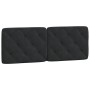 Estructura de cama con cabecero de terciopelo negro 140x200 cm de vidaXL, Camas y somieres - Ref: Foro24-3207925, Precio: 191...