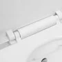 Spülrandloses Wand-WC mit weißer Keramik-Bidetfunktion von vidaXL, Badezimmer - Ref: Foro24-145781, Preis: 206,97 €, Rabatt: %
