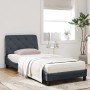 Cama con colchón terciopelo gris oscuro 90x190 cm de vidaXL, Camas y somieres - Ref: Foro24-3208629, Precio: 278,92 €, Descue...