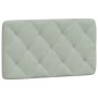 Cama con colchón terciopelo gris claro 90x200 cm de vidaXL, Camas y somieres - Ref: Foro24-3208634, Precio: 267,75 €, Descuen...