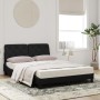 Cama con colchón terciopelo negro 140x200 cm de vidaXL, Camas y somieres - Ref: Foro24-3208660, Precio: 383,87 €, Descuento: %