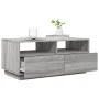 Mesa de centro con luces LED gris Sonoma 90x49x40 cm by vidaXL, Coffee table - Ref: Foro24-839838, Price: 101,26 €, Discount: %