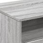 Mesa de centro con luces LED gris Sonoma 90x49x40 cm de vidaXL, Mesas de centro - Ref: Foro24-839838, Precio: 102,83 €, Descu...