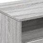 Mesa de centro con luces LED gris Sonoma 90x49x40 cm by vidaXL, Coffee table - Ref: Foro24-839838, Price: 101,26 €, Discount: %