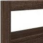 Oak brown LED bed headboard 100x17x102 cm by vidaXL, Headboards and footboards - Ref: Foro24-839195, Price: 78,60 €, Discount: %