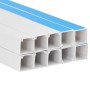 Canaletas para cables autoadhesivas PVC 30x20 mm 10 m de vidaXL, Cableado - Ref: Foro24-155943, Precio: 18,65 €, Descuento: %