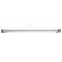 Brazo de soporte para mampara de ducha acero inoxidable 47,5 cm de vidaXL, Puertas de ducha - Ref: Foro24-146230, Precio: 19,...