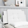 Cabecero de cama acolchado cuero sintético blanco 80 cm de vidaXL, Cabeceros y pies de cama - Ref: Foro24-374830, Precio: 30,...