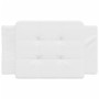 Cabecero de cama acolchado cuero sintético blanco 80 cm de vidaXL, Cabeceros y pies de cama - Ref: Foro24-374830, Precio: 30,...