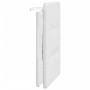 Cabecero de cama acolchado cuero sintético blanco 80 cm de vidaXL, Cabeceros y pies de cama - Ref: Foro24-374830, Precio: 30,...