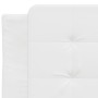 Cabecero de cama acolchado cuero sintético blanco 80 cm de vidaXL, Cabeceros y pies de cama - Ref: Foro24-374830, Precio: 30,...