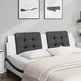 Gepolstertes Kopfteil Kunstleder schwarz weiß 180 cm von vidaXL, Kopf- und Fußteile - Ref: Foro24-374879, Preis: 46,40 €, Rab...
