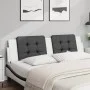 Gepolstertes Kopfteil Kunstleder schwarz weiß 180 cm von vidaXL, Kopf- und Fußteile - Ref: Foro24-374879, Preis: 46,40 €, Rab...
